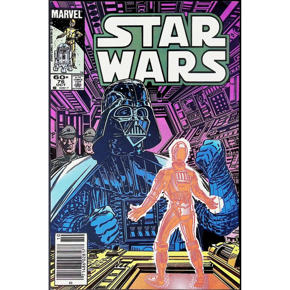 Star Wars #76 Newsstand‎ 1983 Marvel comic book